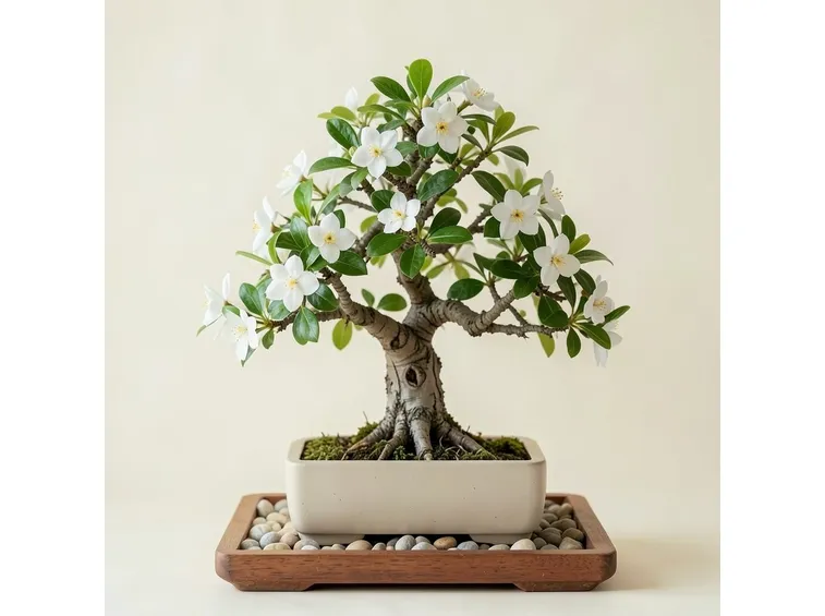 Fiori bonsai gardenia