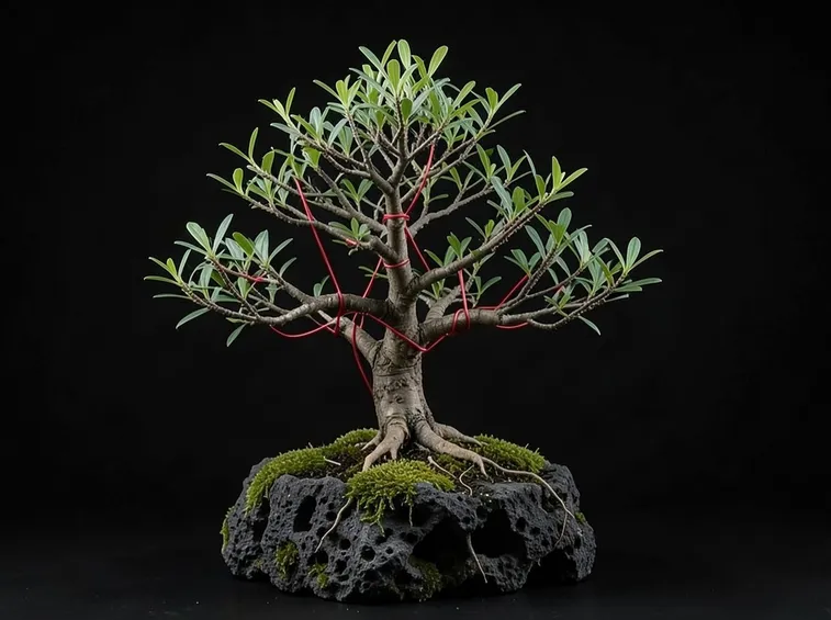 Bonsai di Olea Oleaster