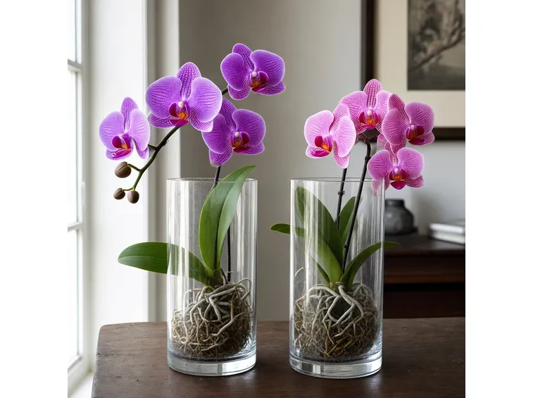 Le Orchidee Vanda nel vaso