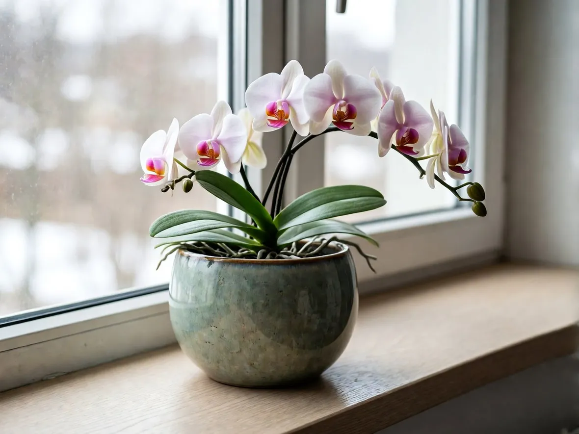 Perché il termosifone fa soffrire l'orchidea in inverno