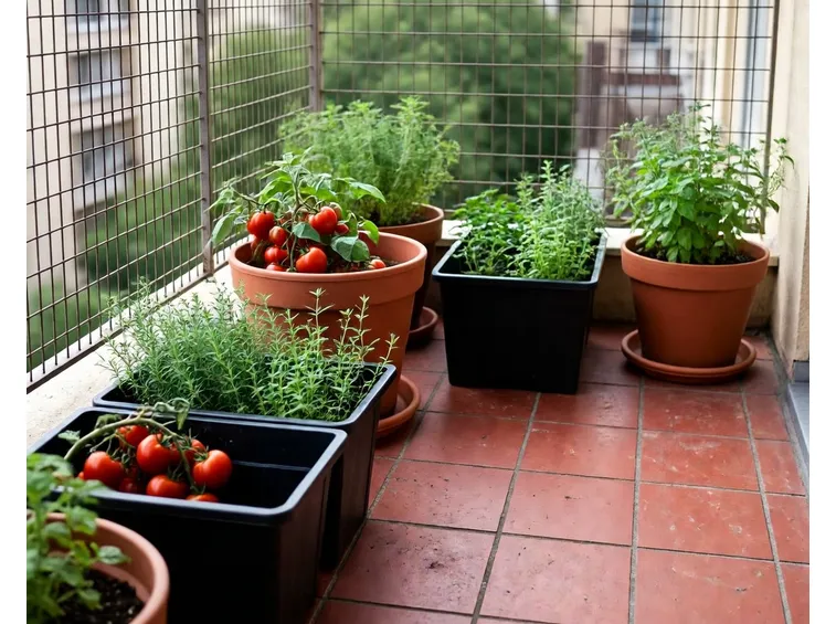 Orto sul balcone