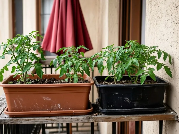 Pomodori in vaso