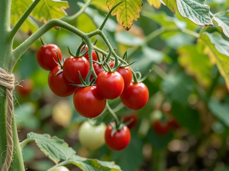 Pomodori in maturazione