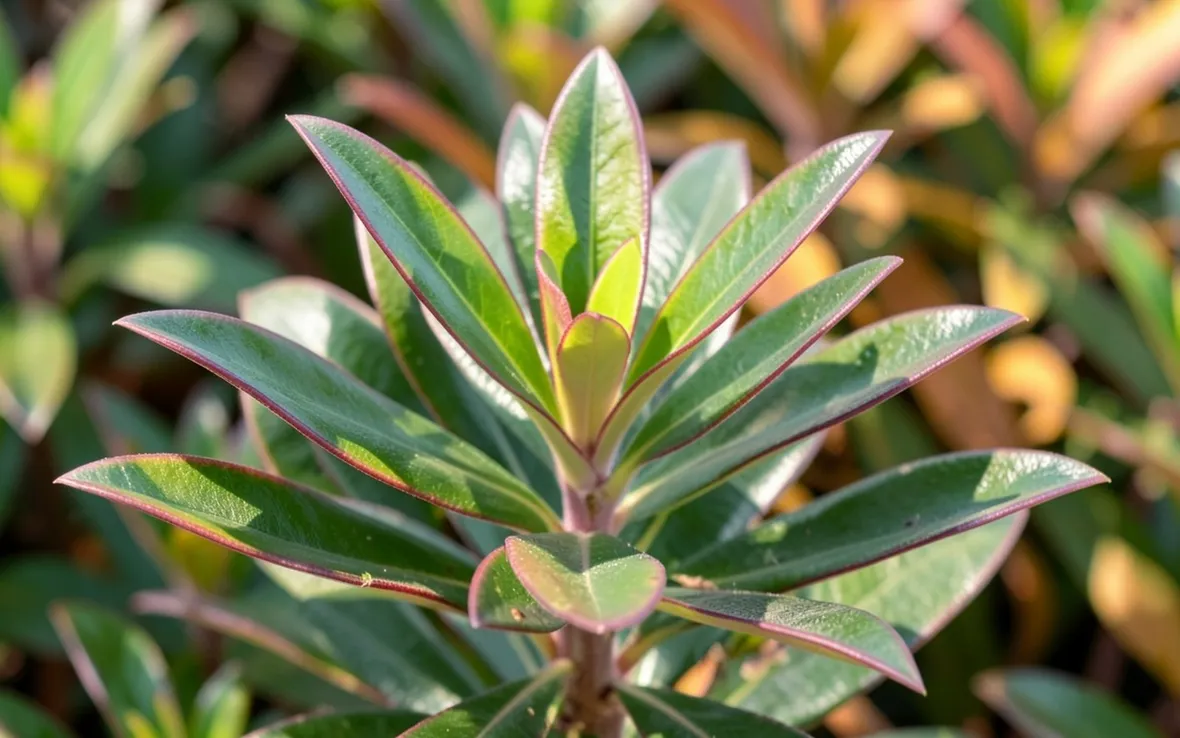 Euphorbia amygdaloides purpurea