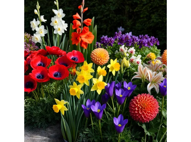 Bulbi in fiore
