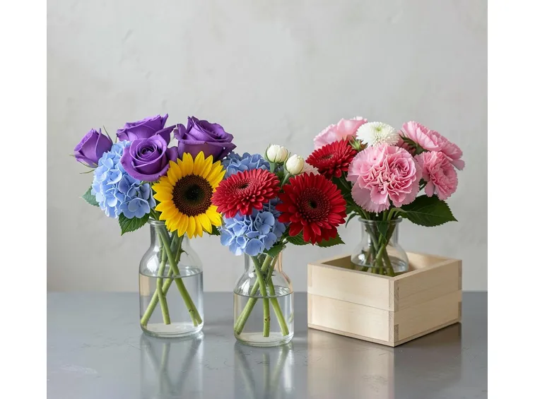 Vasi fiori creati con il fai da te