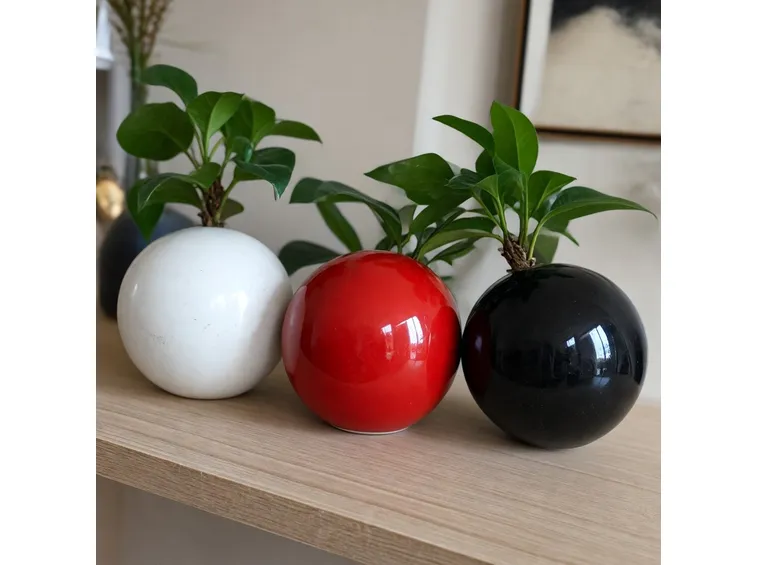 Vasi da arredamento colorati