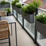 balcone con fiori