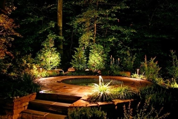 Illuminazione giardino