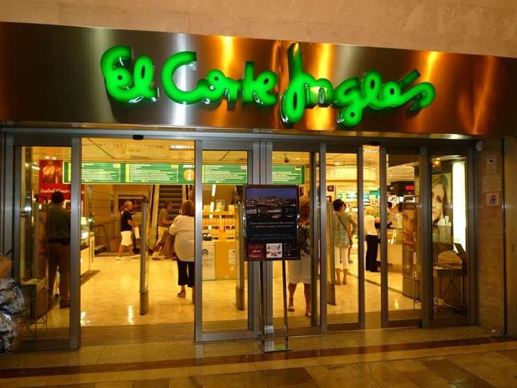 Foto di un interno di El Corte Ingles