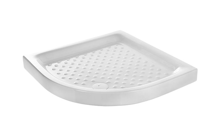 Bagno piatto doccia ceramica angolare