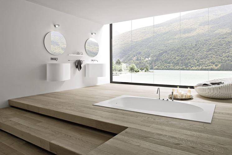 Vasche da bagno da incasso arredo bagno tipologie vasca Prezzo di vasca da bagno incassata nel pavimento