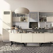 Cucina di design in acciaio inox