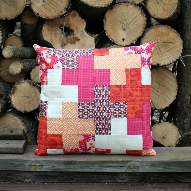 cuscino patchwork