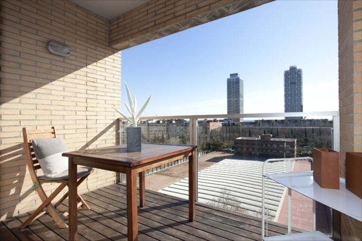 terrazza con vista citt