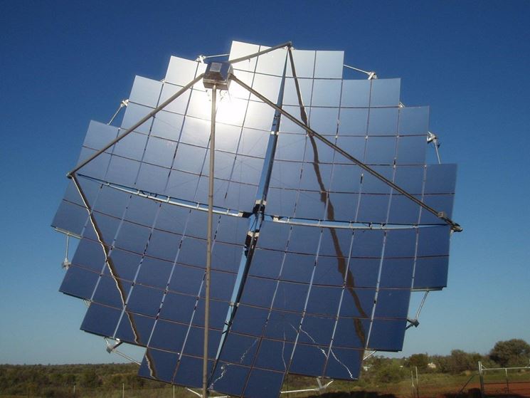 Modulo fotovoltaico a concentrazione