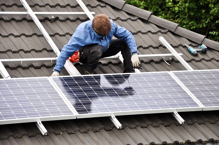 Installazione dei pannelli fotovoltaici