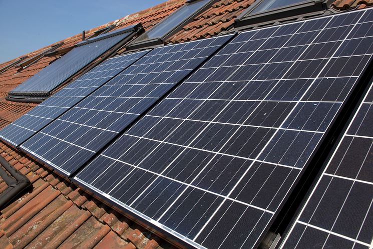 Impianto fotovoltaico tetto