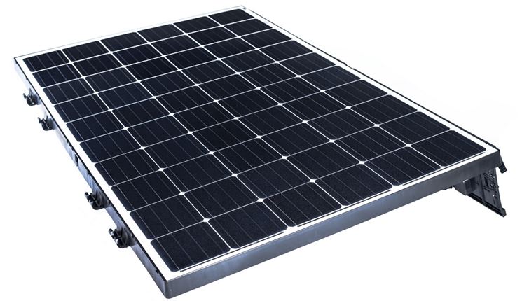 Un modulo fotovoltaico visto da vicino