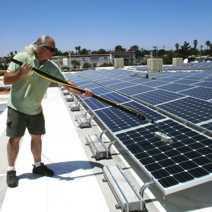 Pannelli solari installati