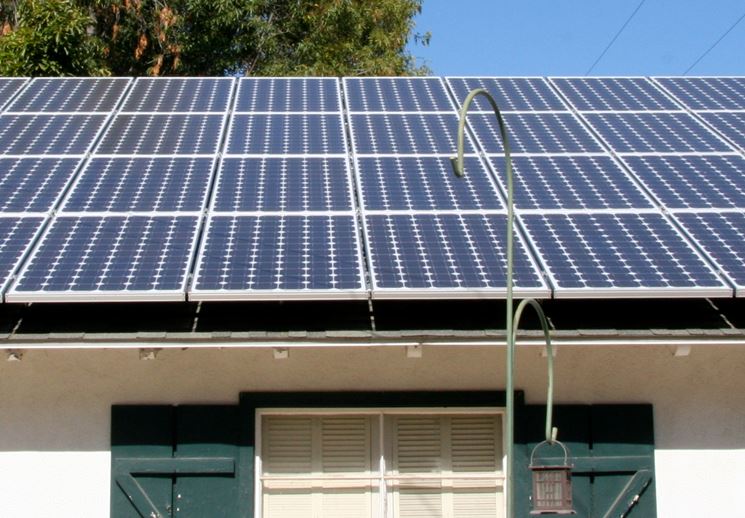 Un campo fotovoltaico