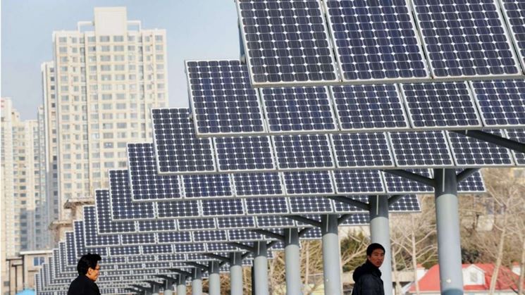 Impianto fotovoltaico cinese