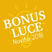 bonus elettricit 2016