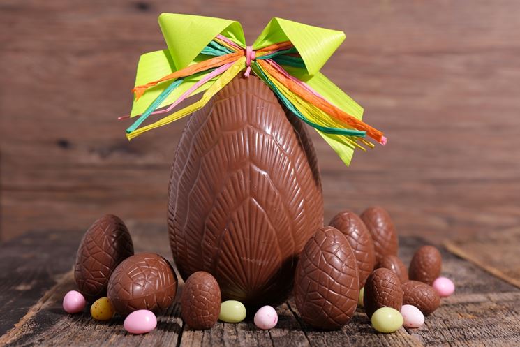 Uova di Pasqua di cioccolato