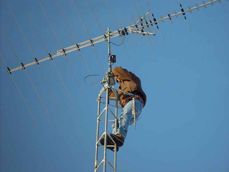 Installazione antenna tv