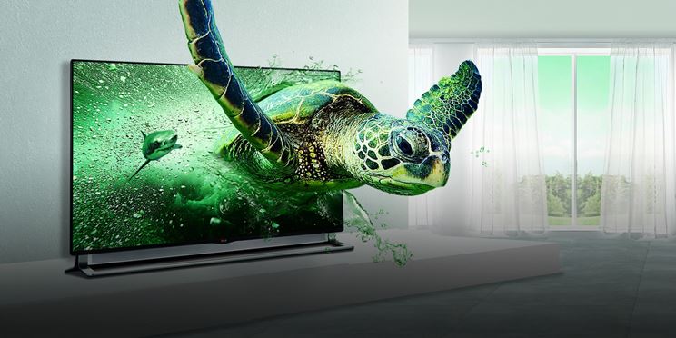 La tv oled ha una resa impeccabile