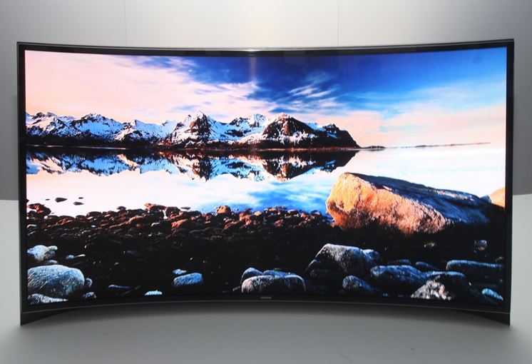 Il display della tv oled pu essere curvato