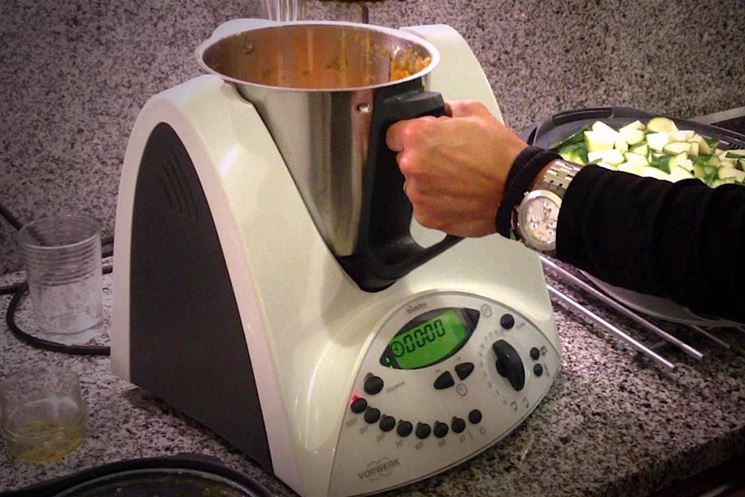 Robot da cucina in azione