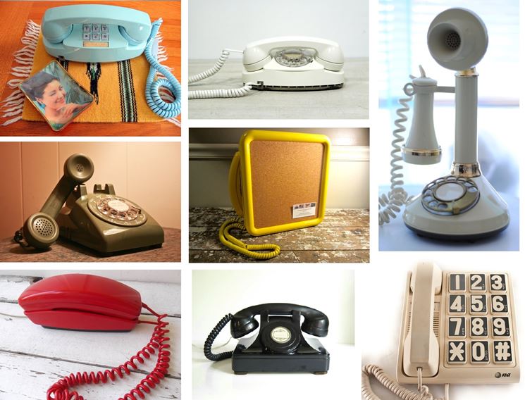 Telefoni vintage da collezione
