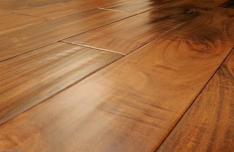 Listelli in legno per parquet