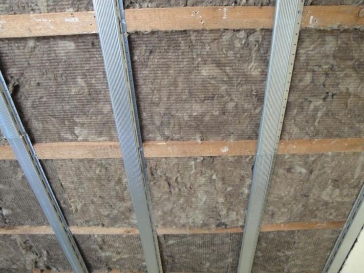 Isolamento acustico del soffitto