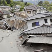 Citt colpita da terremoto