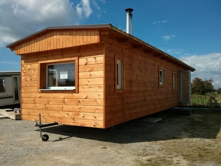 Casa mobile in legno
