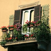 Esempio di balcone fiorito