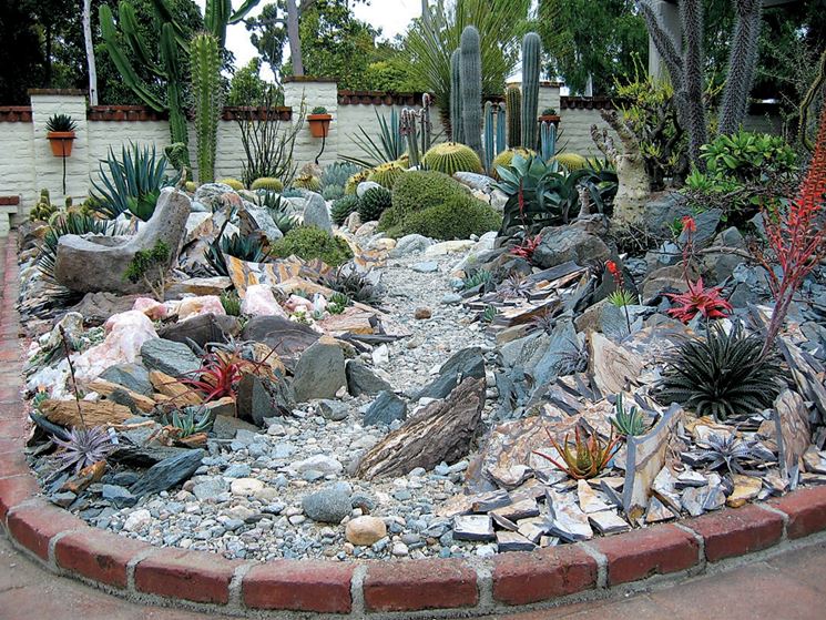 Esempio di giardino roccioso