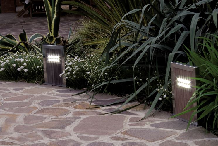 Illuminazione giardino led