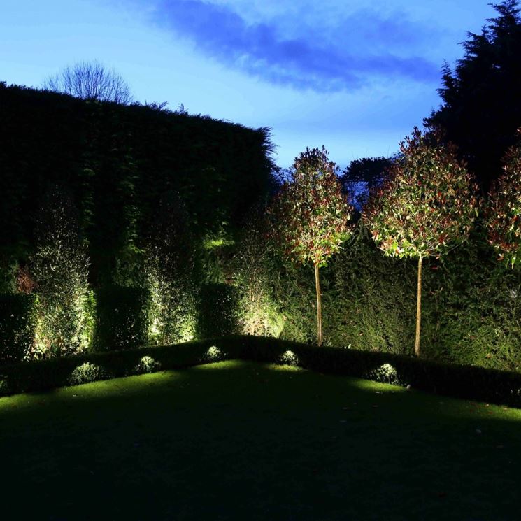 illuminazione da giardino a led