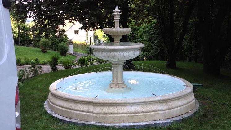 fontana a tre vasche