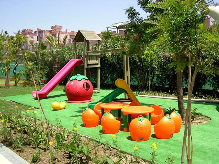 giochi in giardino