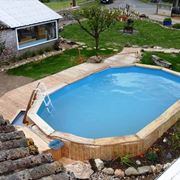 Piscina fai da te fuori terra