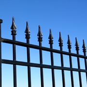 esempio di recinzione in ferro