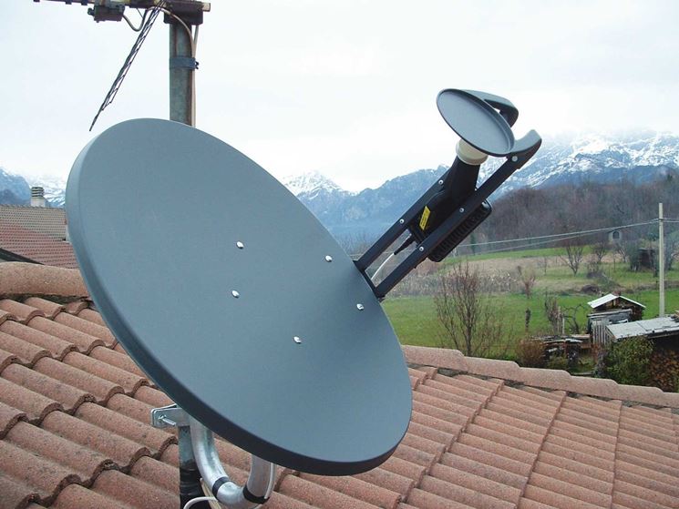Parabola installata