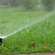Esempio di irrigazione a pioggia