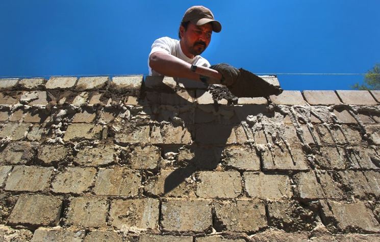 Costruzione in blocchi di legno cemento