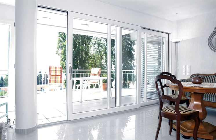 portafinestra in pvc
