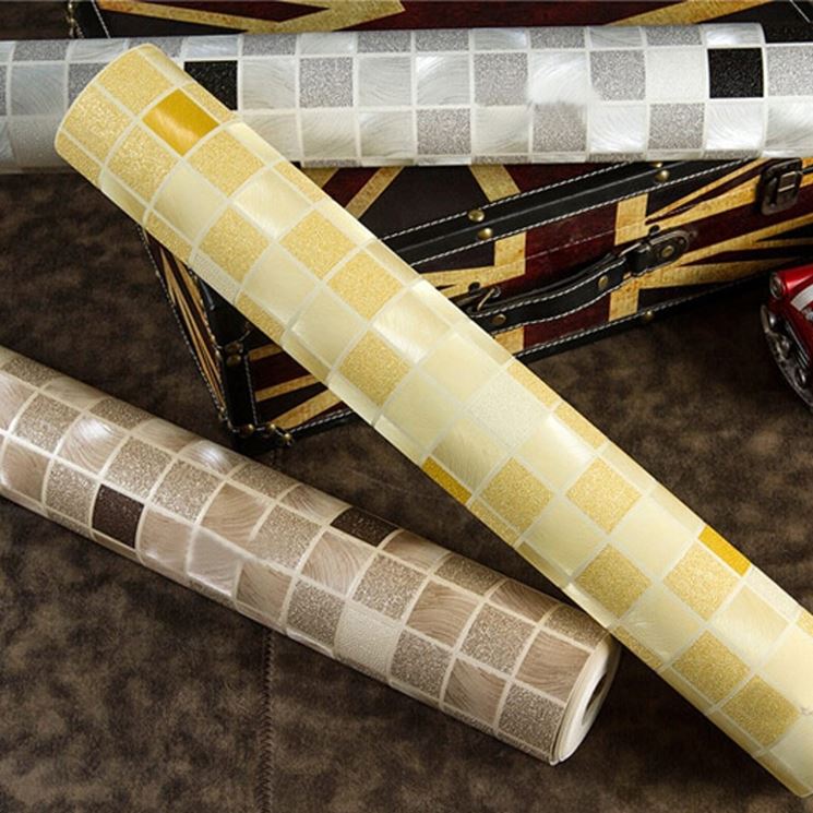 Piastrelle a mosaico rivestimenti caratteristiche piastrelle a ... Piastrelle adesive effetto muro bianco